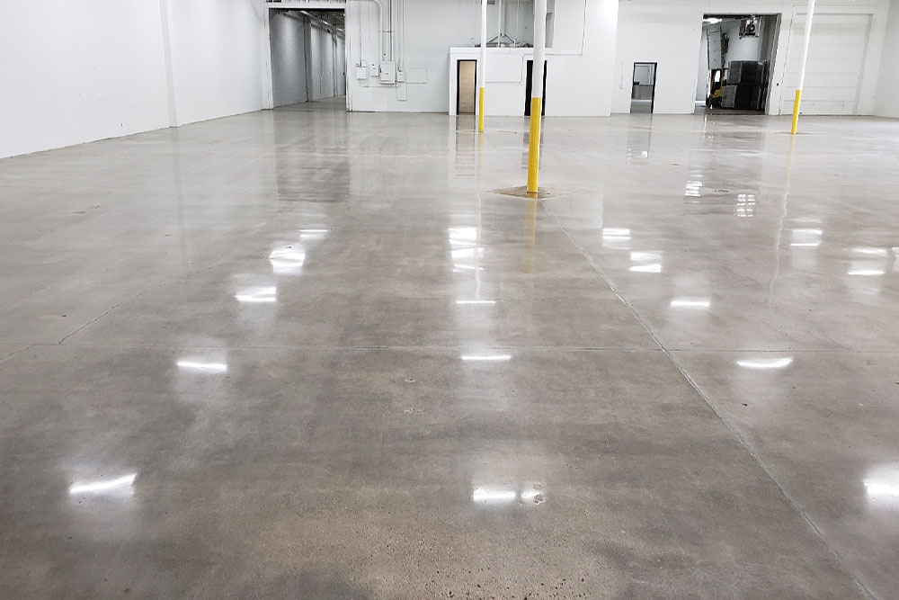 Cement or lime concrete floor